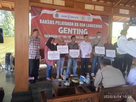 Lounching genting gerakan orang tua asuh cegah stunting Kapanewon Karangmojo di Kalurahan Karangmojo